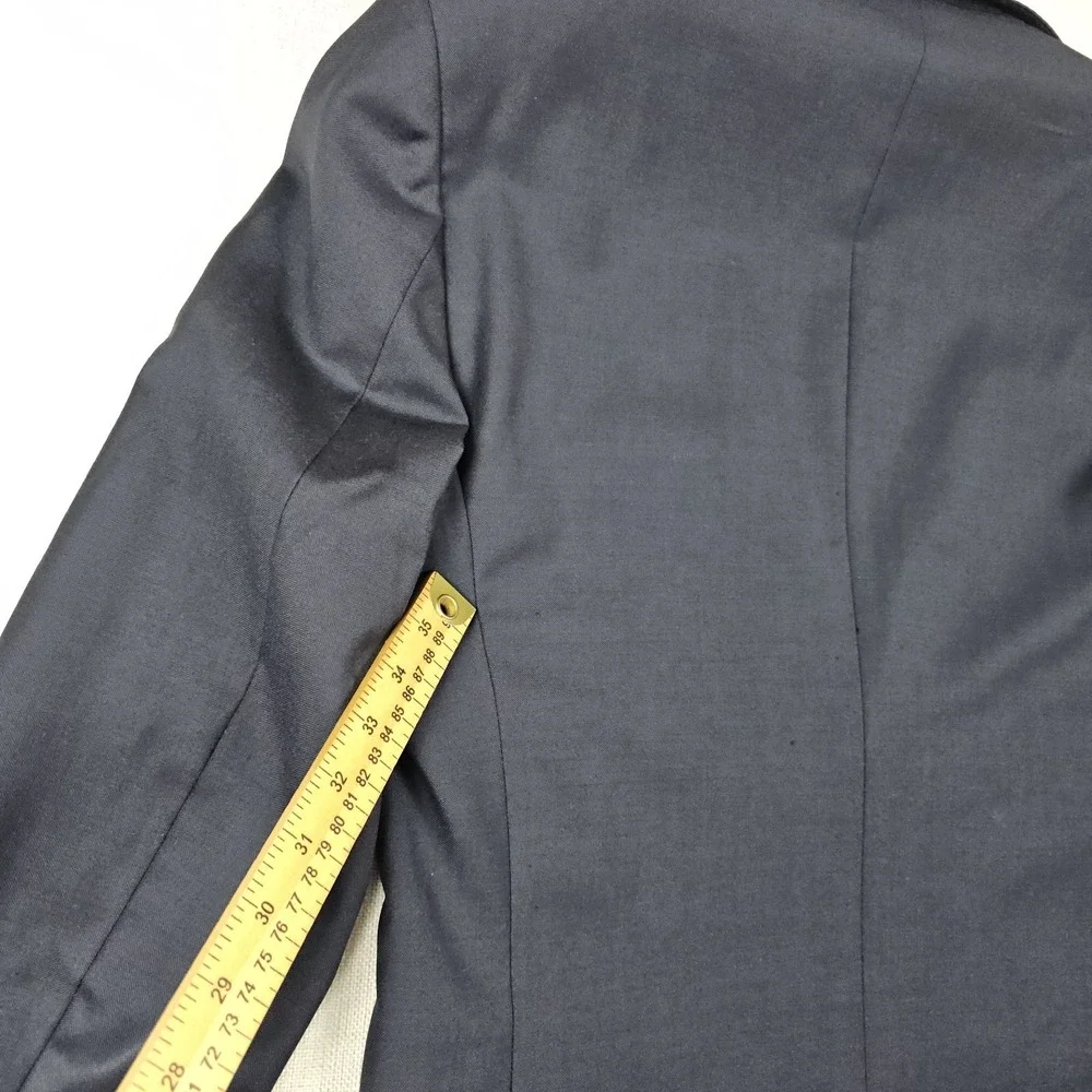 Suitsupply Lazio Blazer Slim Fit 38L Long Wool Vitale Barberis Canonico